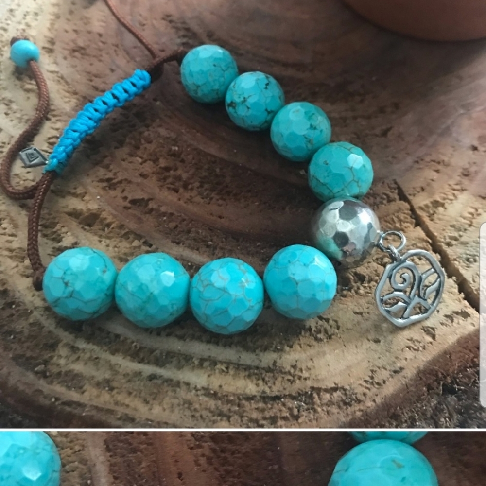 Silpada Turquoise Adjustable Bead Bracelet